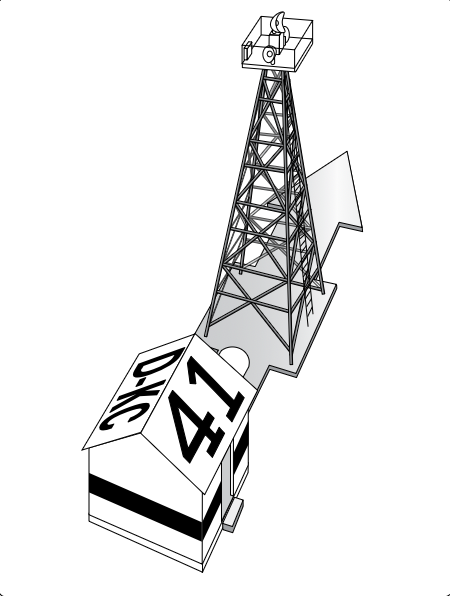 Figure 1-7. A standard airway beacon tower.