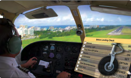 When possible, have a passenger reconfirm that critical tasks are completed.