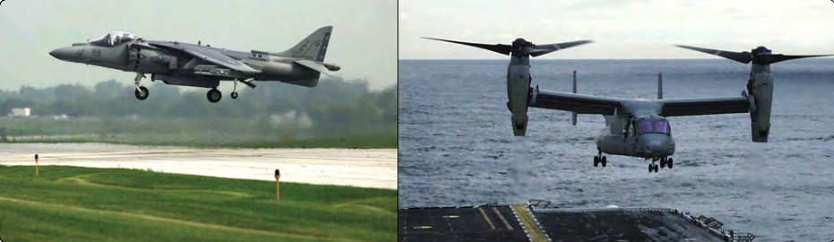 Some aircraft have the ability to change the direction of thrust.
