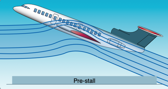Wingtip pre-stall.