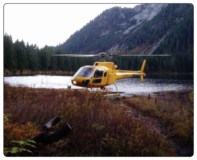 Figure 1-2. Search and rescue helicopter landing in a confined area.