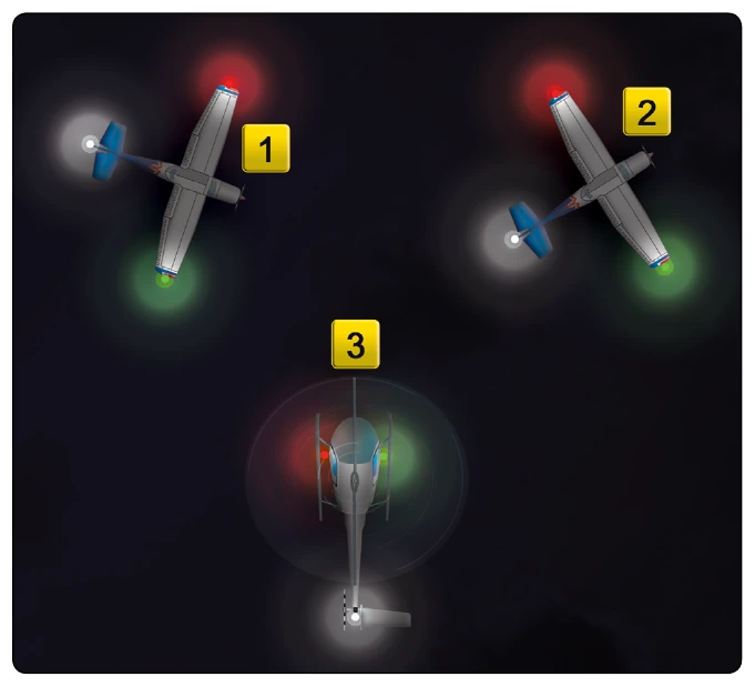 Figure 12-7. Aircraft position lights.