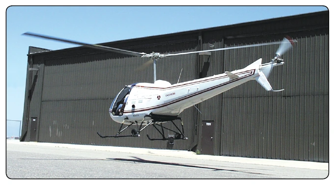 Figure 8-2. Exercise extreme caution when hovering near buildings or other aircraft.
