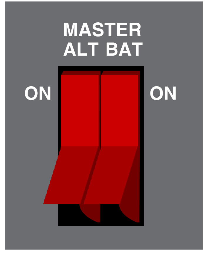 Figure 11-5. Double rocker switch seen on many aircraft.