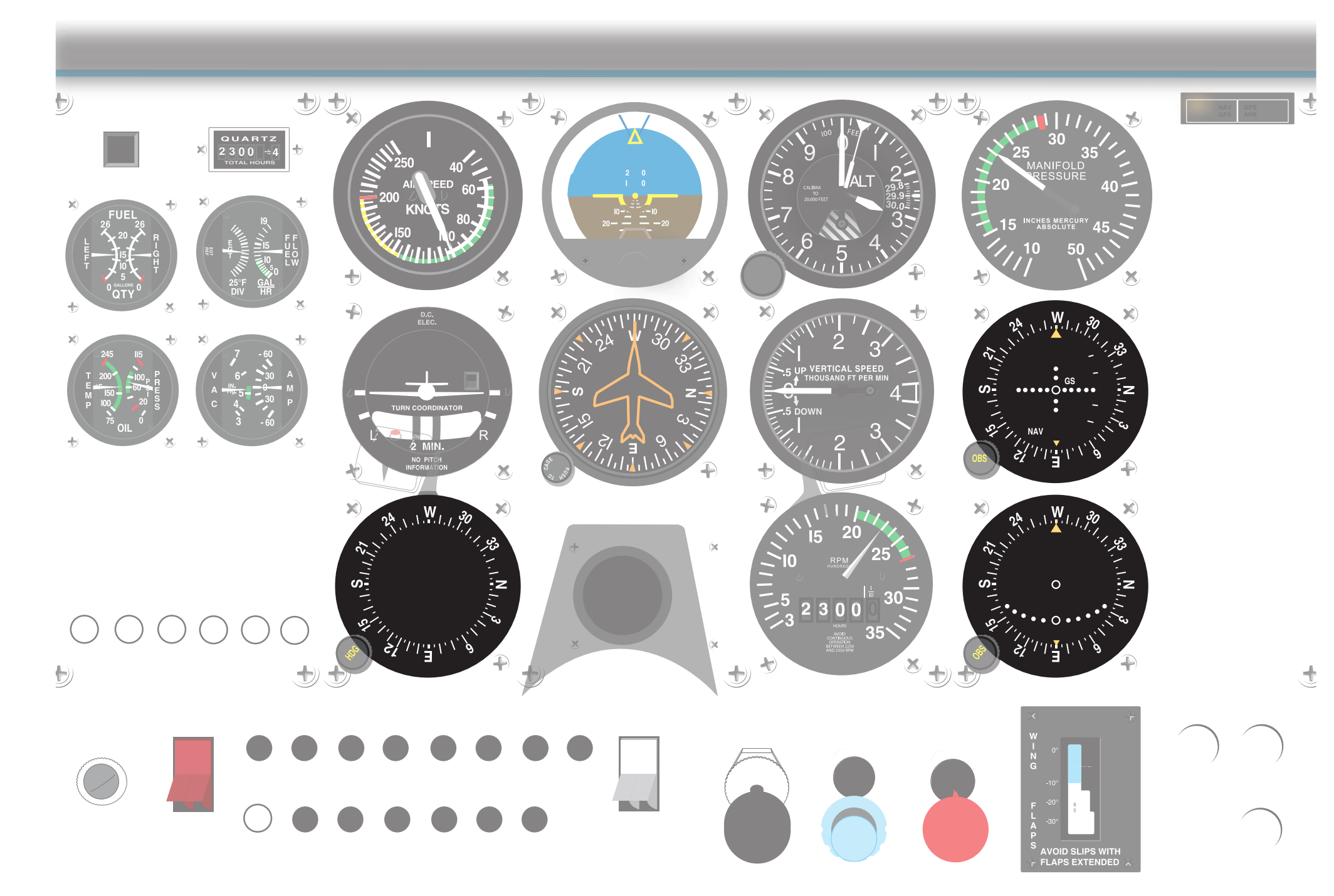 Figure 6-3. Navigation instruments.