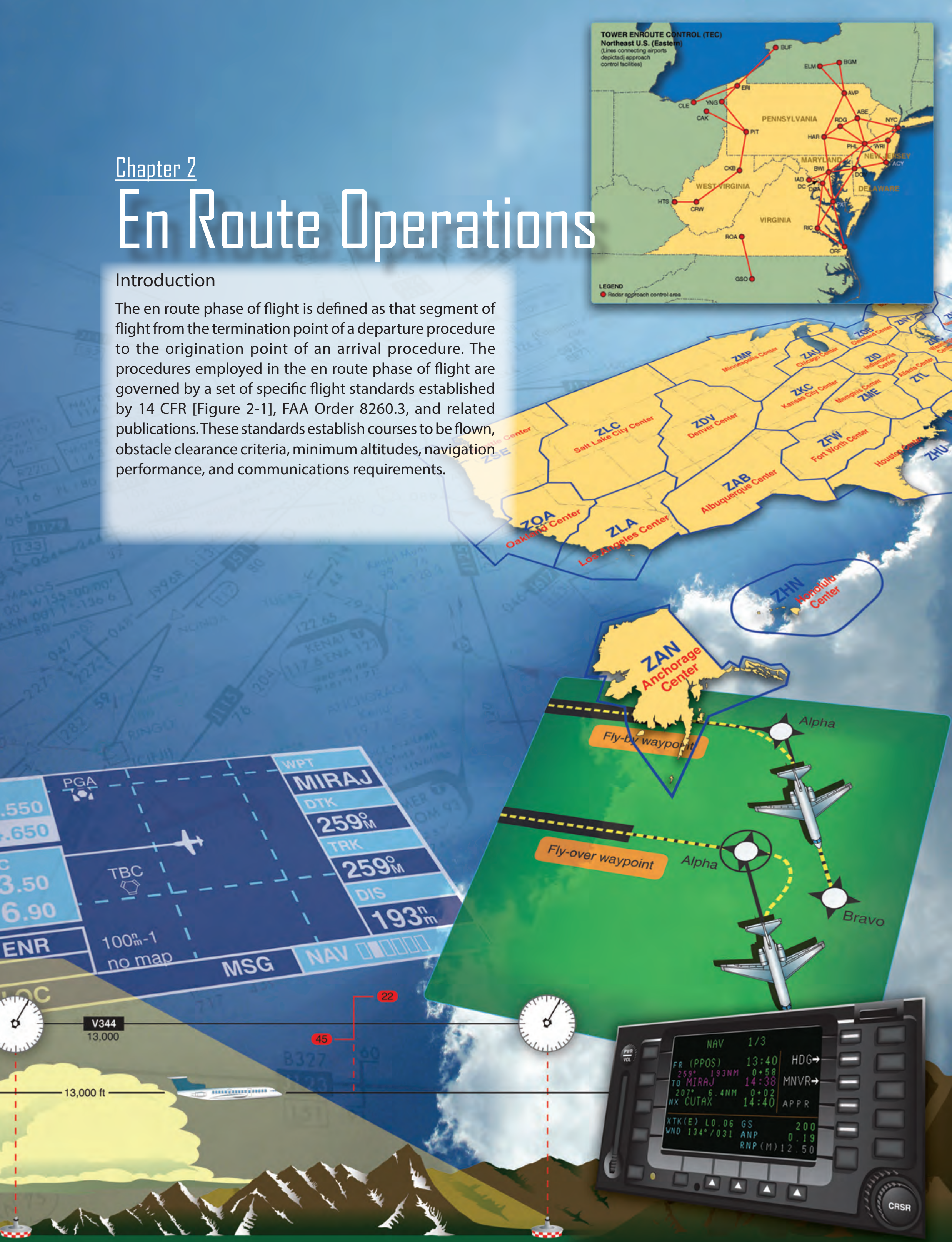 Chapter 2 opener: En Route Operations.