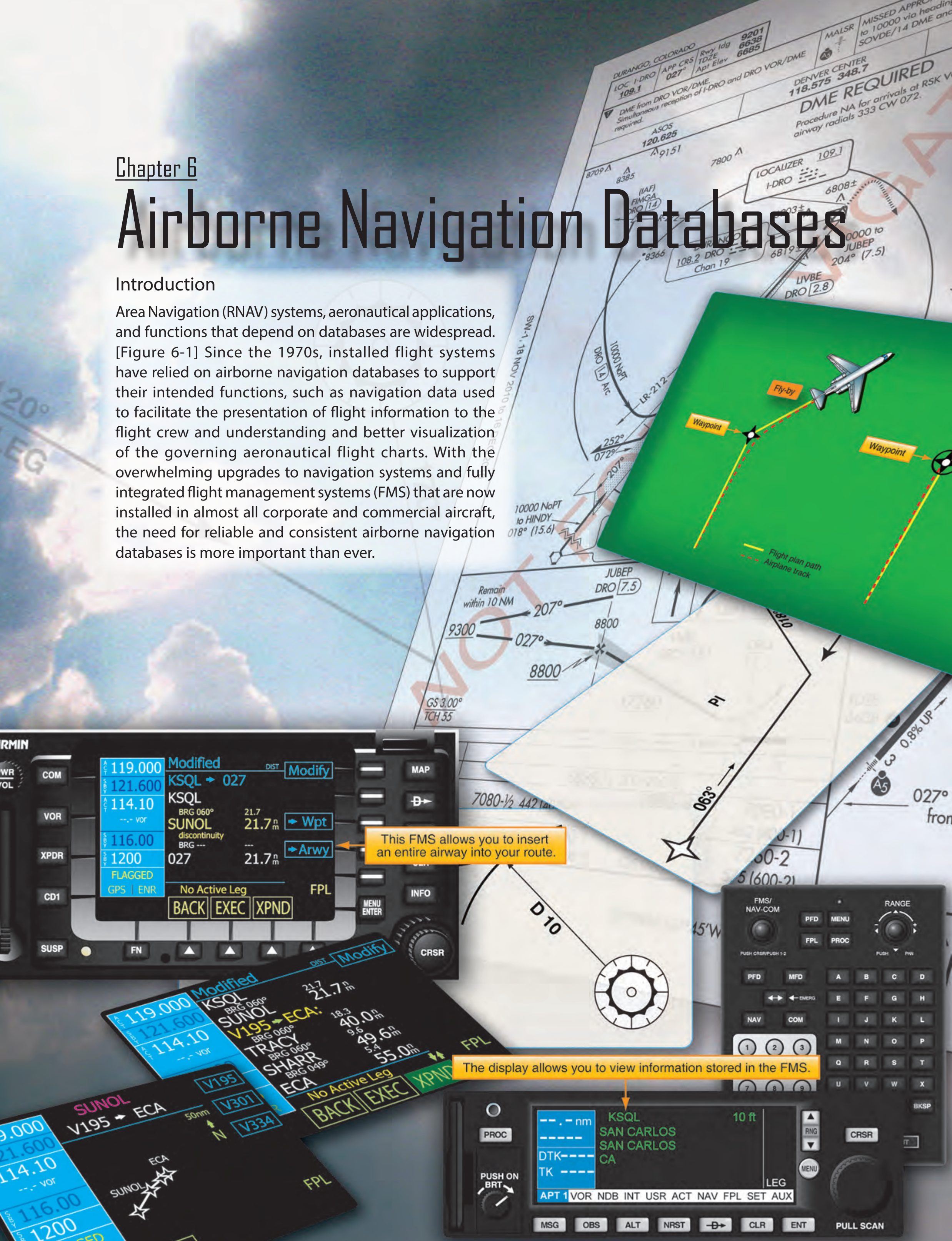 Chapter 6 opener: Airborne Navigation Databases.