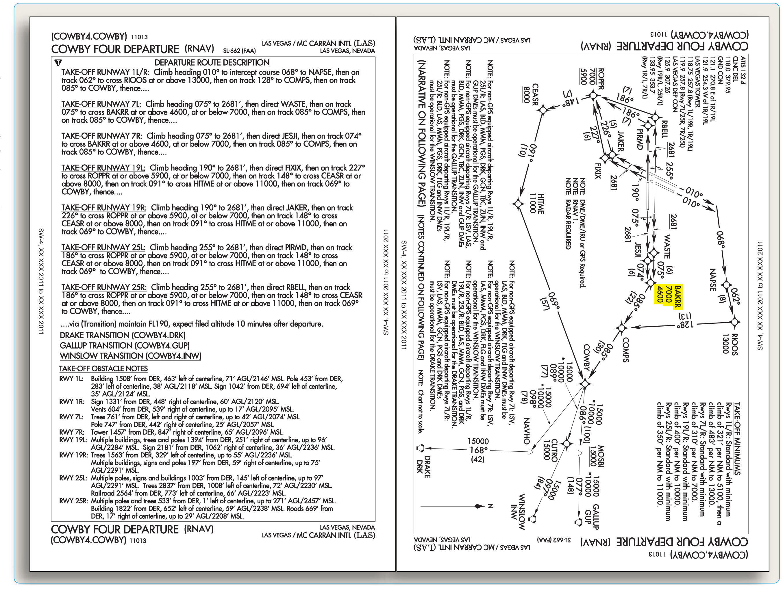 Figure 1-34. New charting standard without ATC annotations.