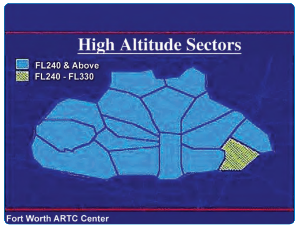 Figure 2-11. High altitude sectors.