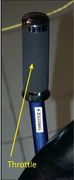 Figure 3-15. Powered parachute throttle.