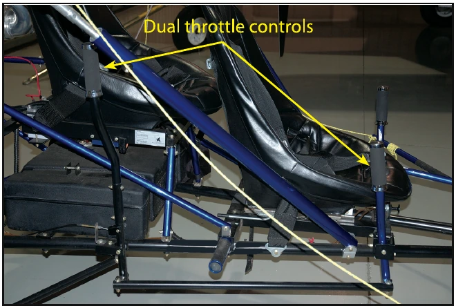 Figure 3-2. Powered parachutes used for training must be equipped with dual controls.