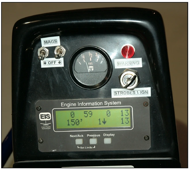 Figure 3-7. Typical engine information system.