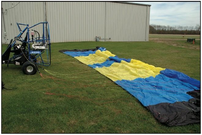 Figure 7-1. The inverted method of laying out the wing.