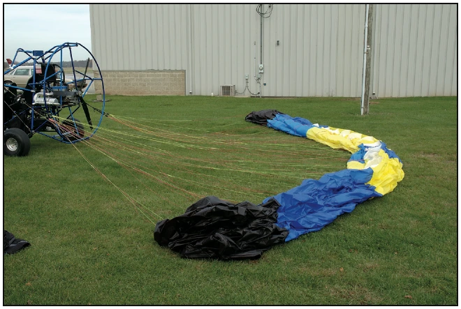 Figure 7-2. The stacked method of laying out the wing.