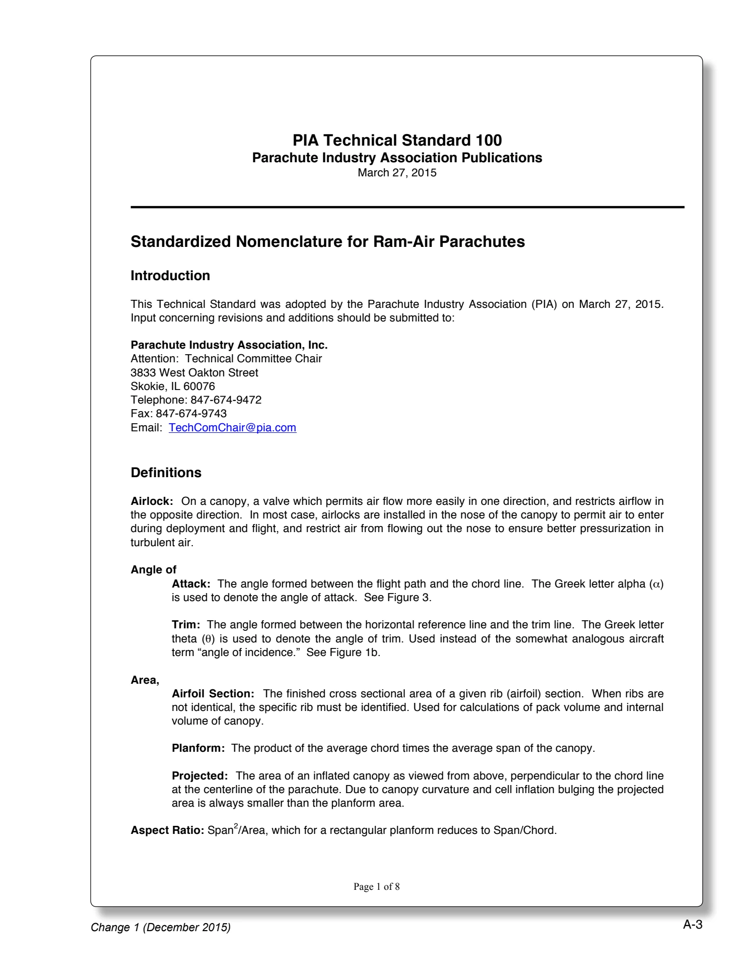 Appendix A technical document page A-3.