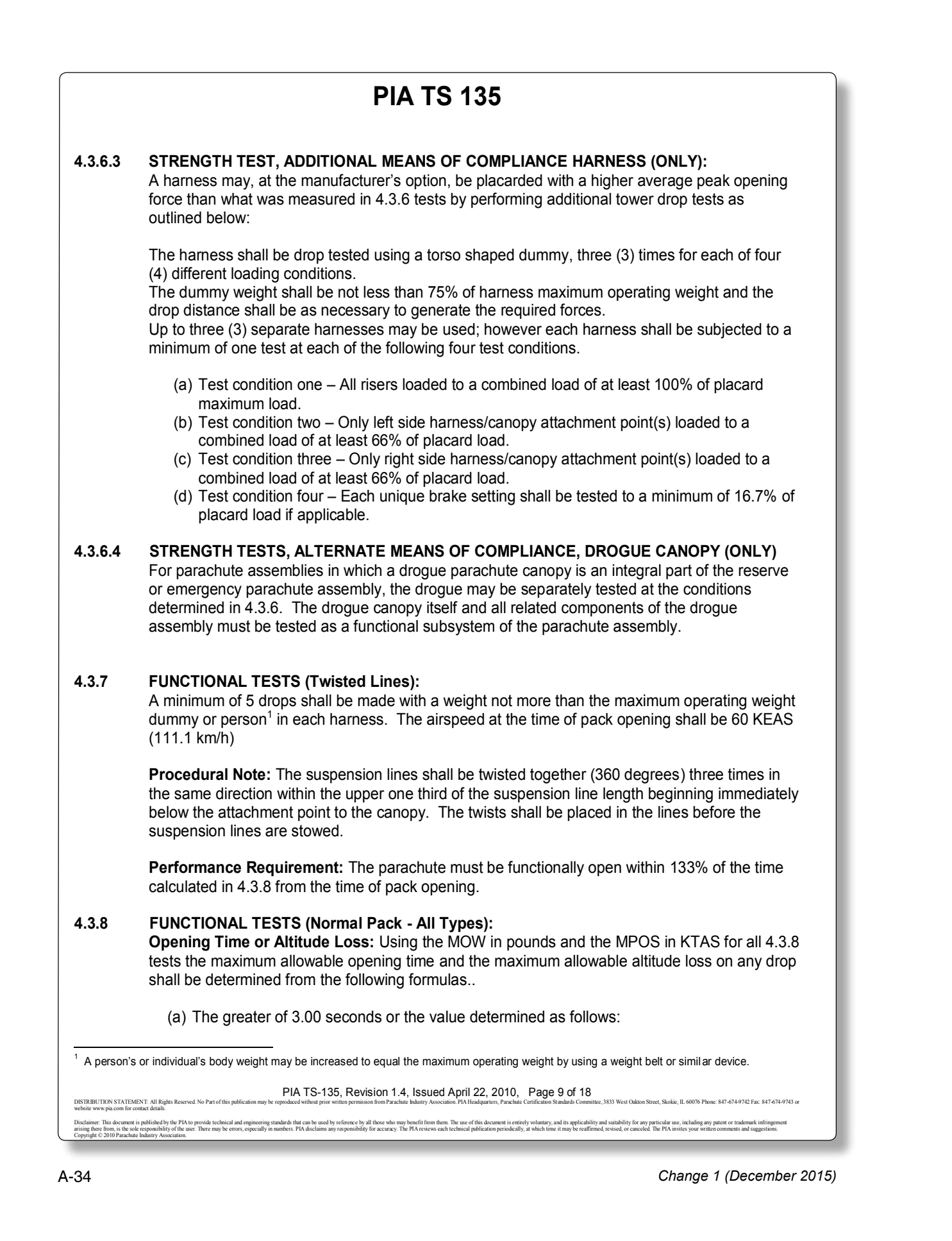Appendix A technical document page A-34.