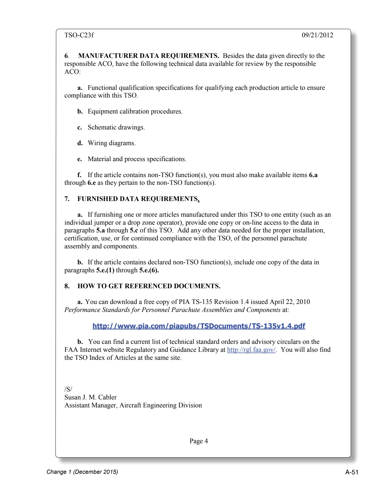 Appendix A technical document page A-51.