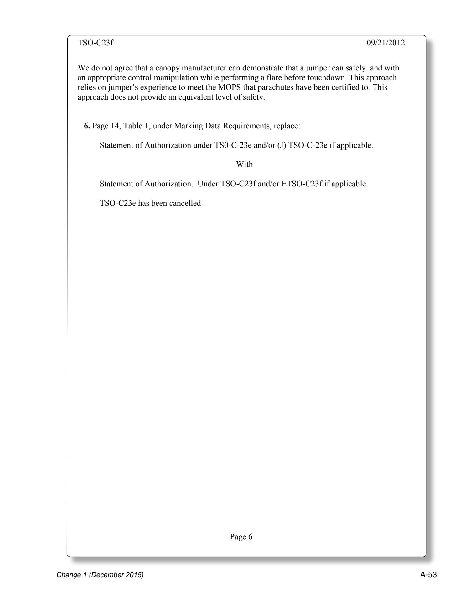 Appendix A technical document page A-53.