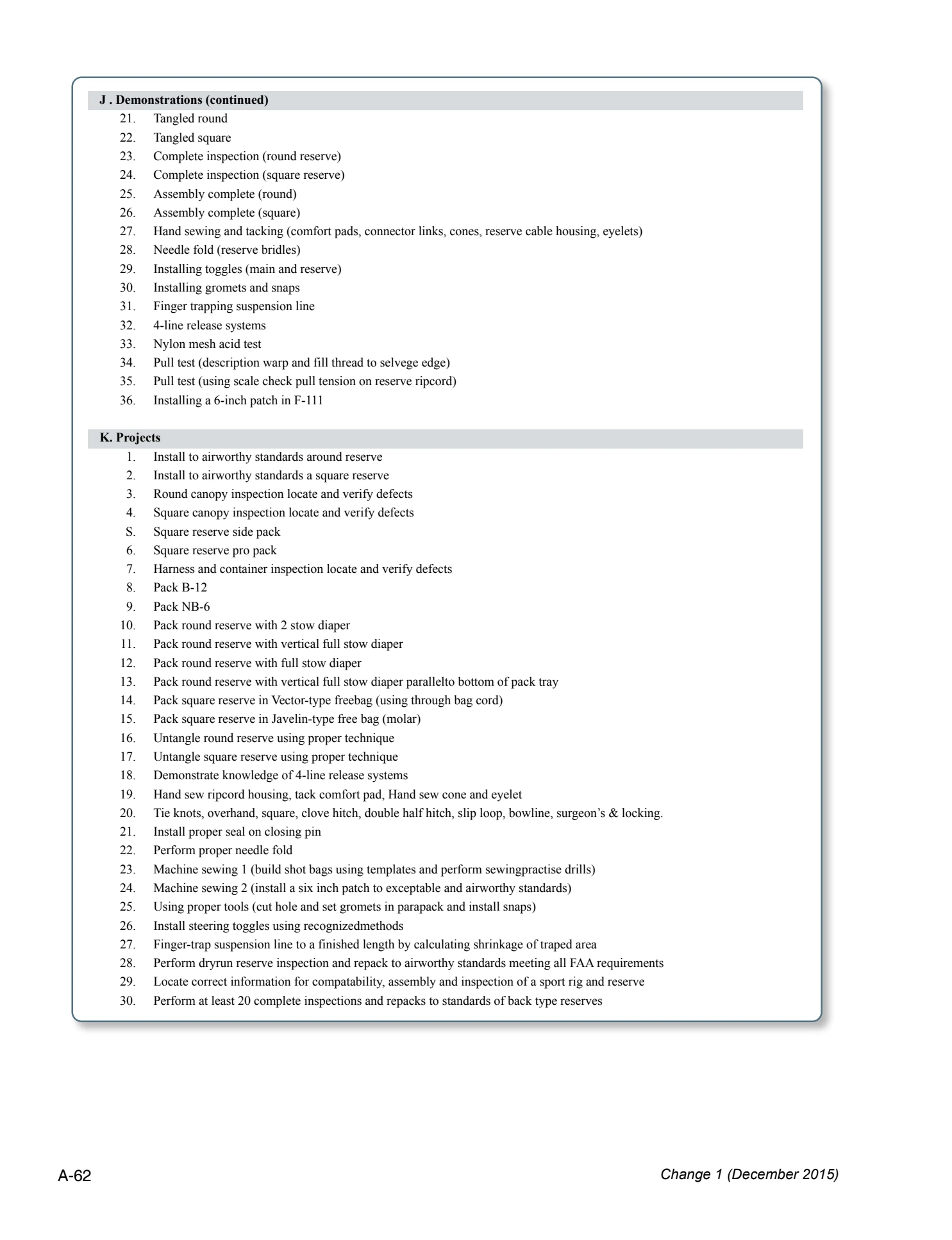 Appendix A technical document page A-62.