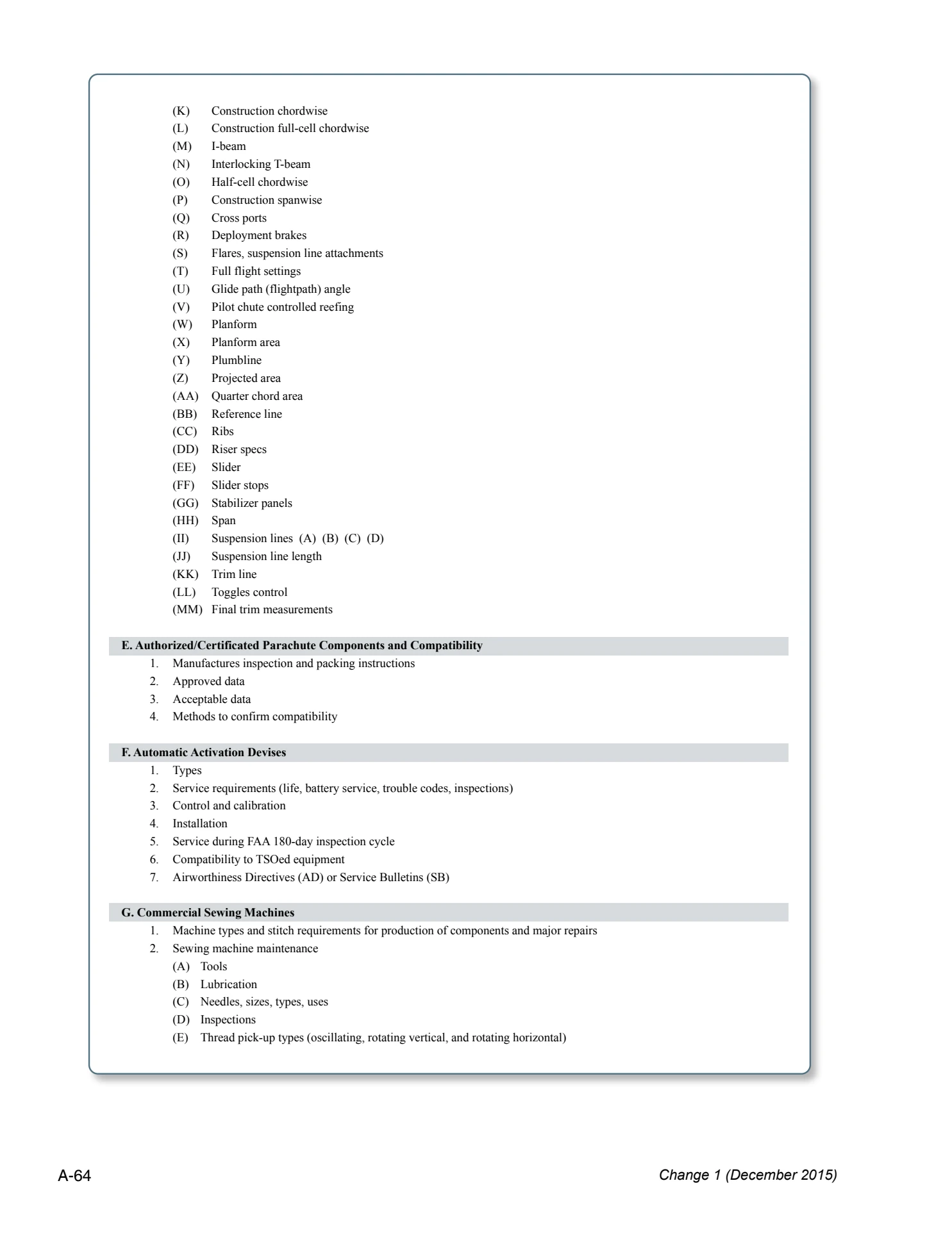 Appendix A technical document page A-64.