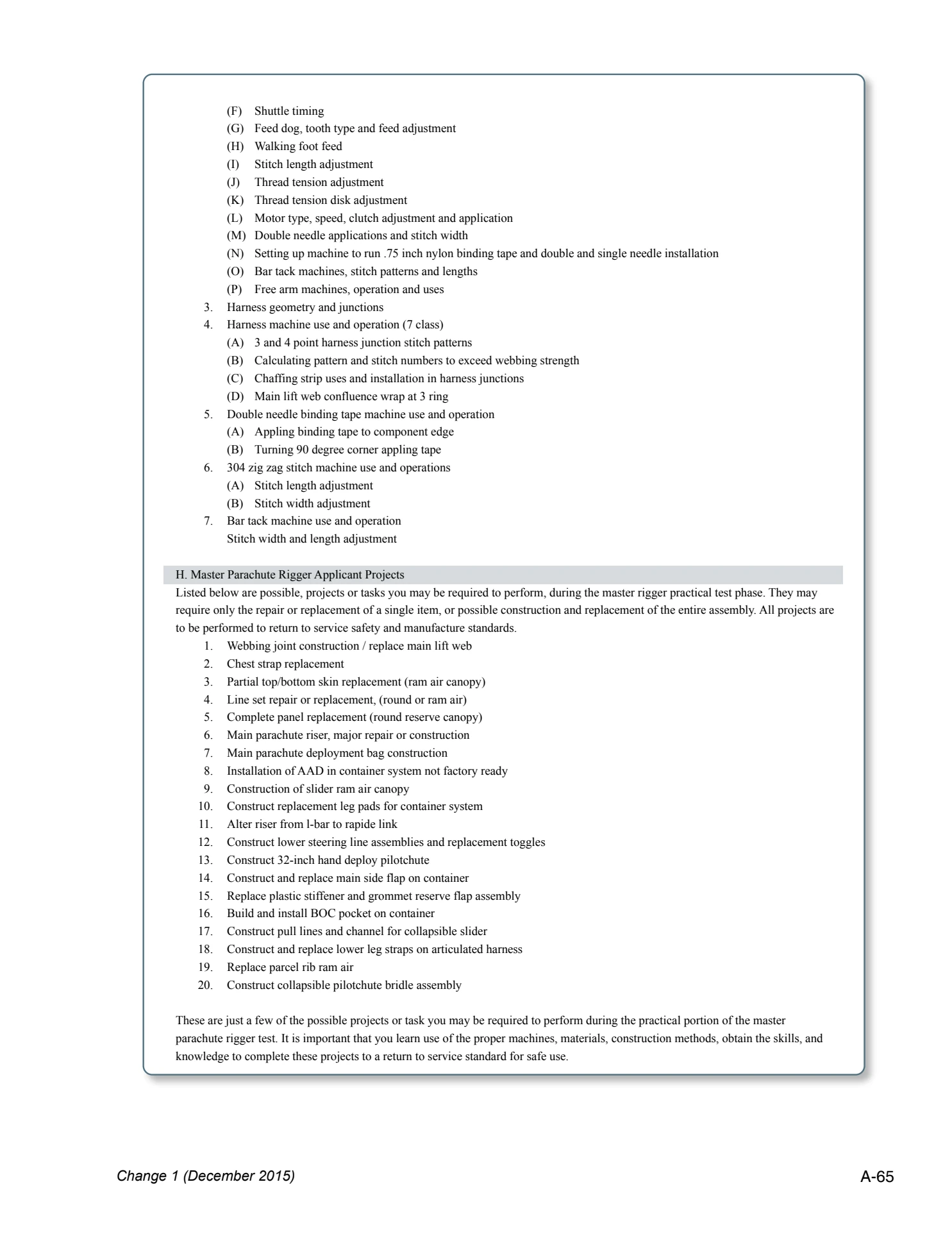 Appendix A technical document page A-65.