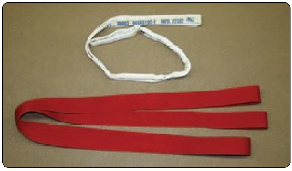Figure 2-33. Pre-sewn round bridles.