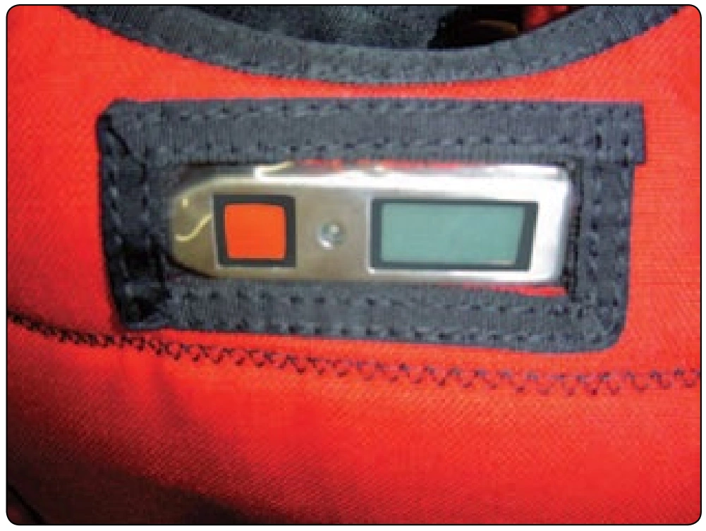 Figure 2-47. CYPRES® control unit vinyl pocket.