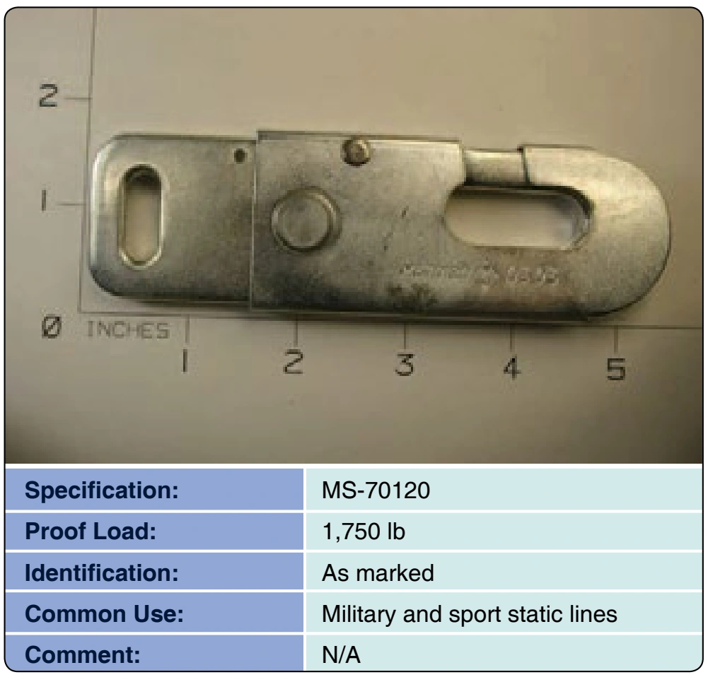 Figure 3-82. Snap, static line, old style.