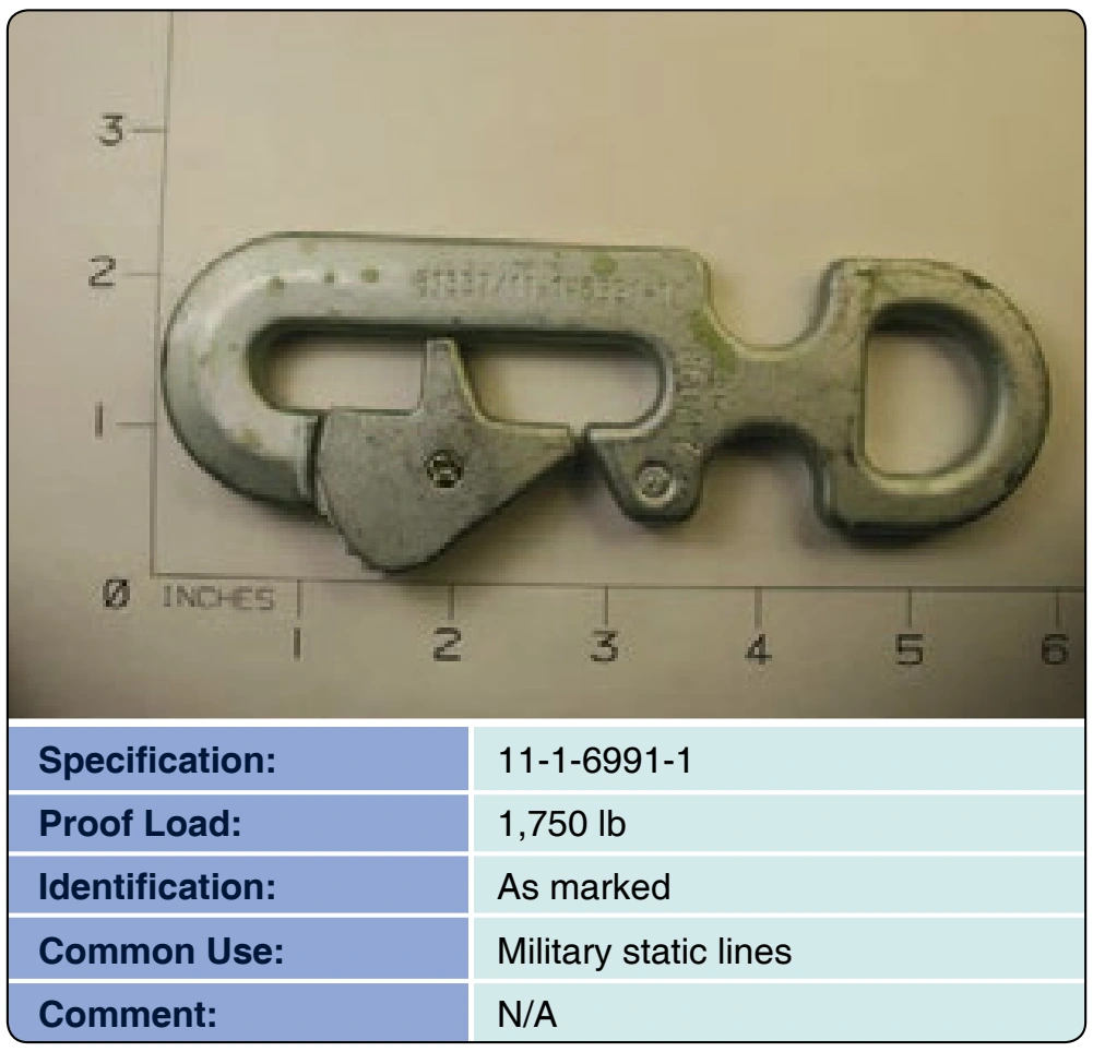 Figure 3-83. Snap, static line, new style.