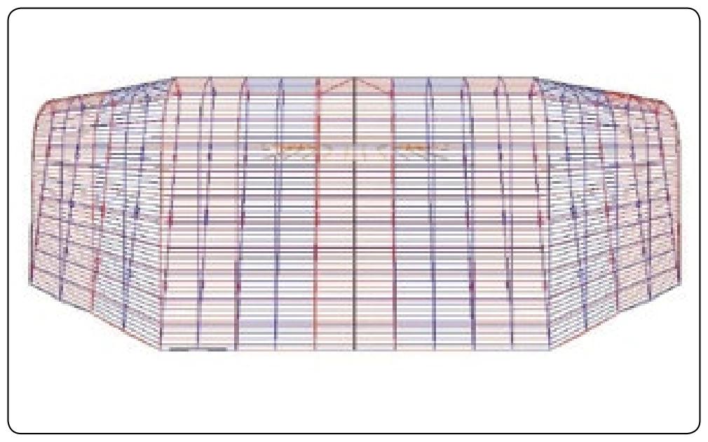 Figure 4-2. Tapered tip plan form canopy.