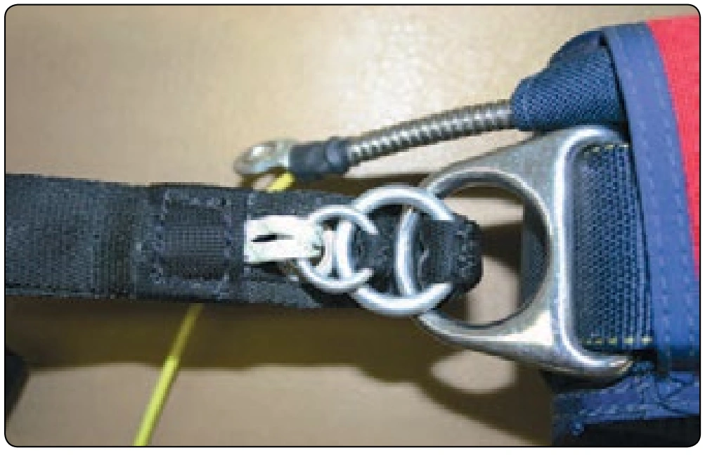 Figure 4-43. 3-ring loop over the top ring.