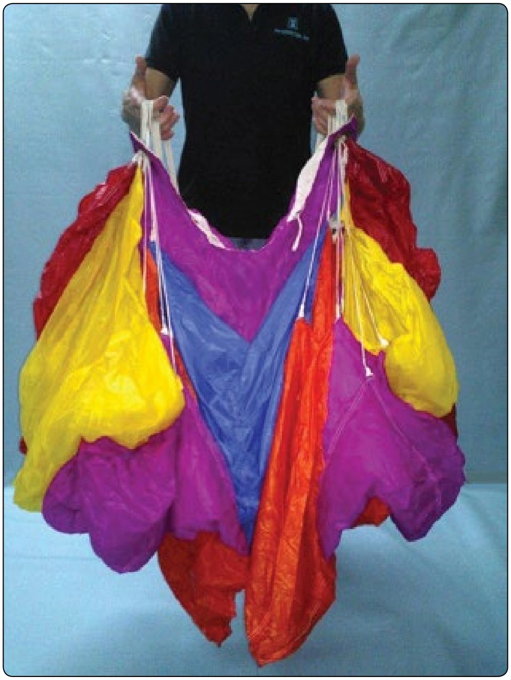 Figure 4-6. The nose of the canopy is facing the packer. The tail of the canopy is facing outward.