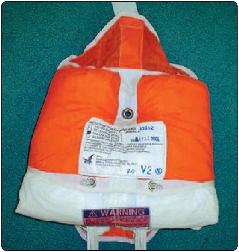 Figure 5-101. Place canopy in bag.