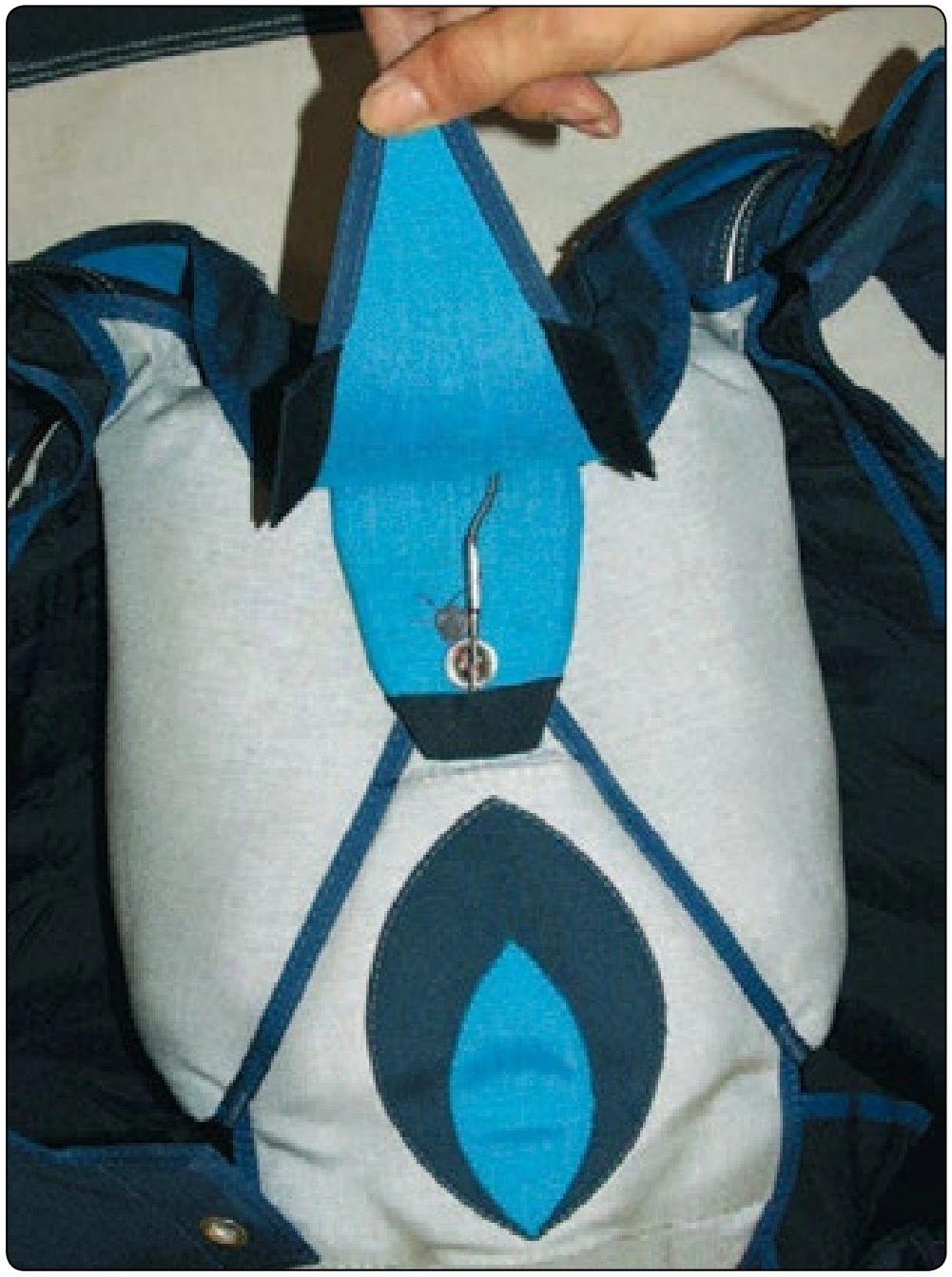 Figure 5-113. Close flap #4 and insert ripcord pin.