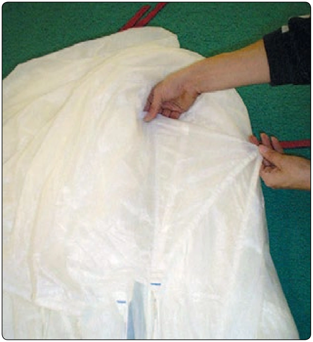 Figure 5-86. Pull stabilizer taut.