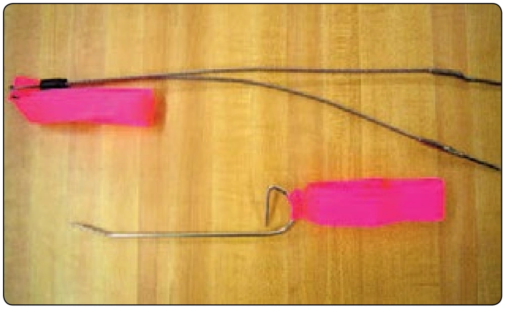 Figure 6-18. Temporary locking pins (temp pins).