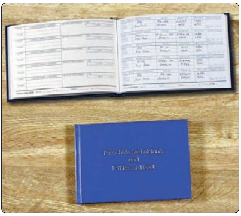 Figure 6-30. Rigger’s logbook.