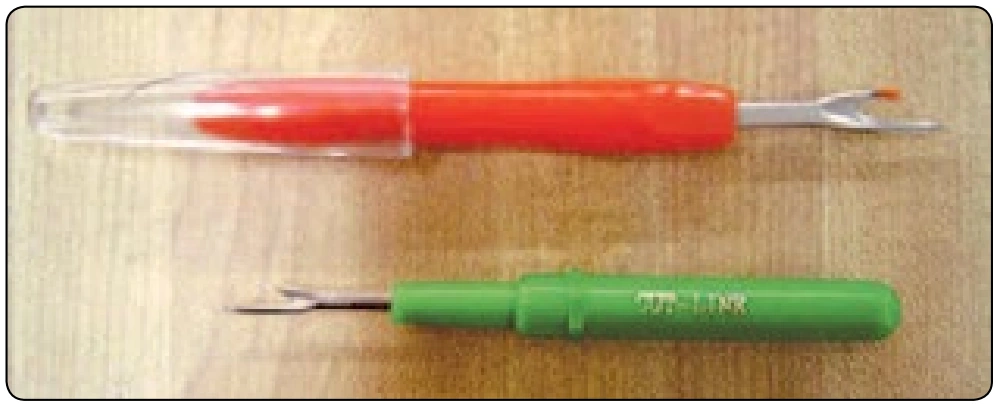 Figure 6-4. Seam rippers.
