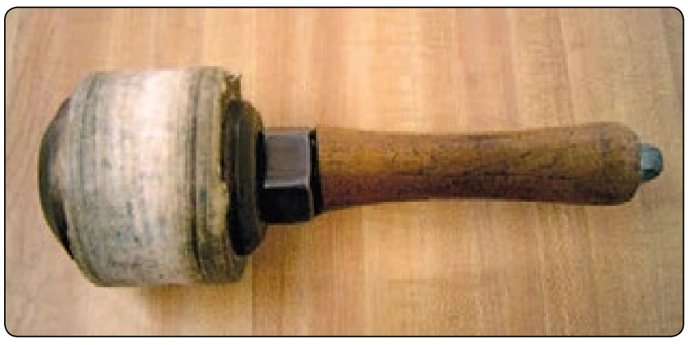 Figure 6-55. Rawhide mallet.