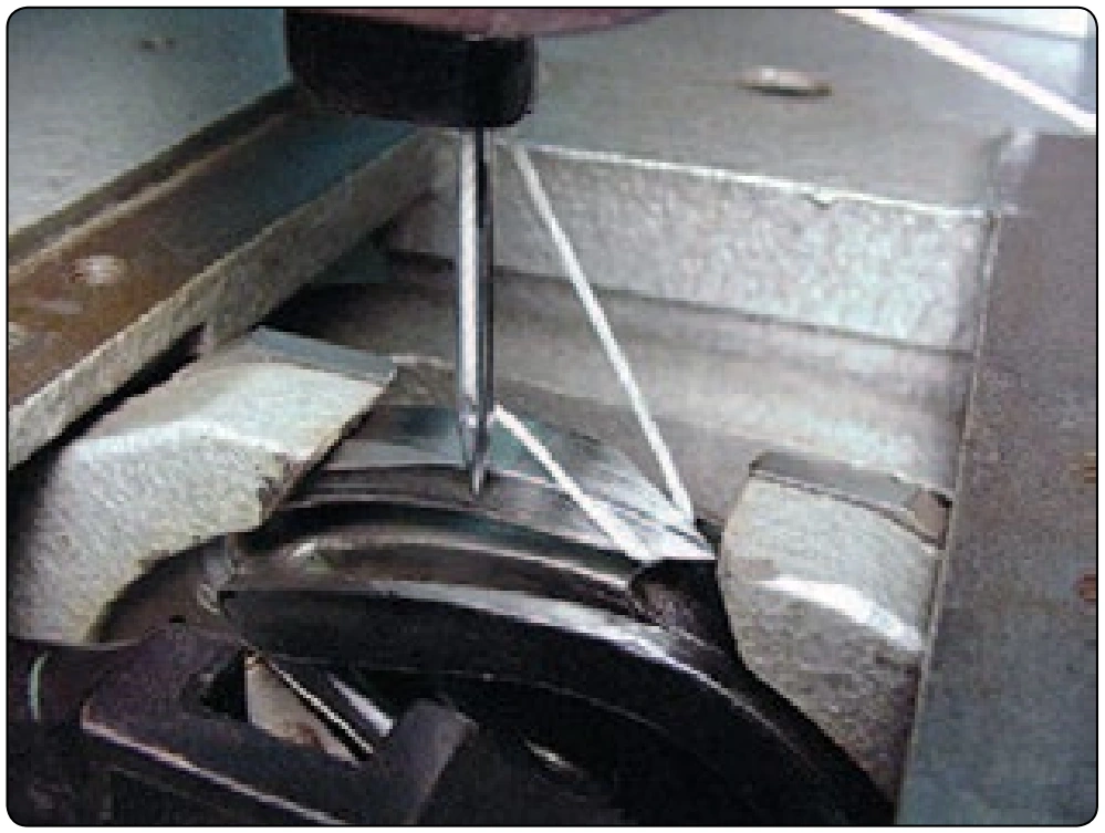 Figure 6-70. Second step in forming a stitch.