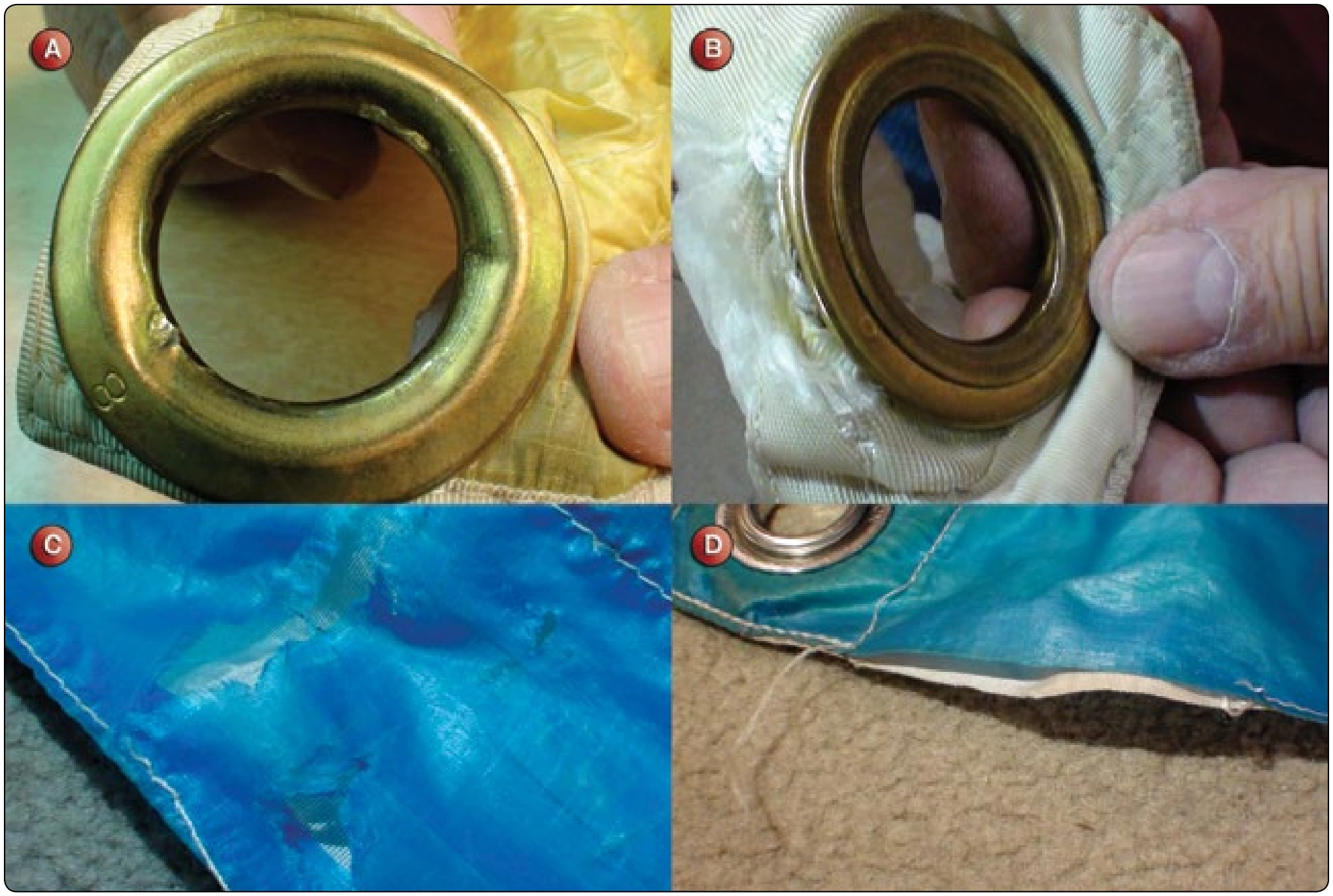 Figure 7-3. Slider damage.