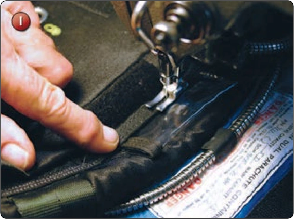 Adhesive Channel Installation, procedure photograph 3 (source page 7-79).