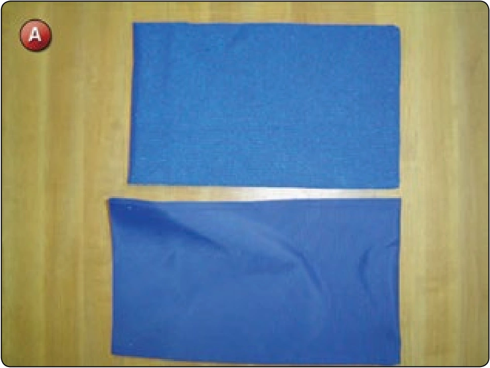Bottom of Container (BOC) Pocket, procedure photograph 2 (source page 7-85).