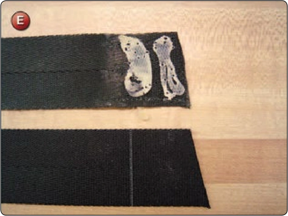 Chest Strap Replacement, procedure photograph 5 (source page 7-52).