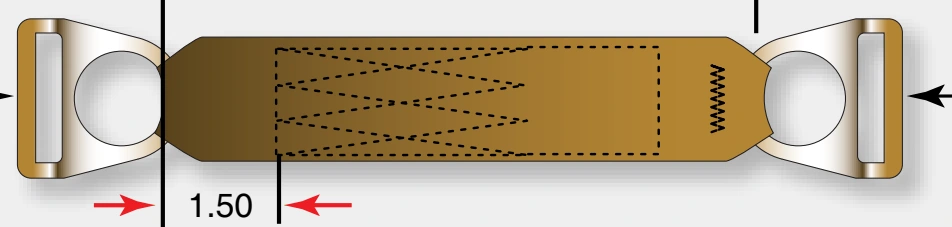 Leg Pad Resizing, procedure photograph 3 (source page 7-75).