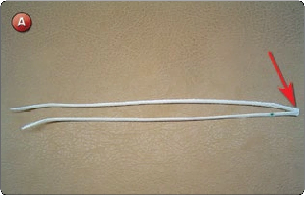 Main and Reserve Closing Loop Manufacture, procedure photograph 1 (source page 7-81).