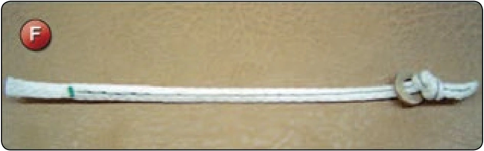 Main and Reserve Closing Loop Manufacture, procedure photograph 6 (source page 7-82).