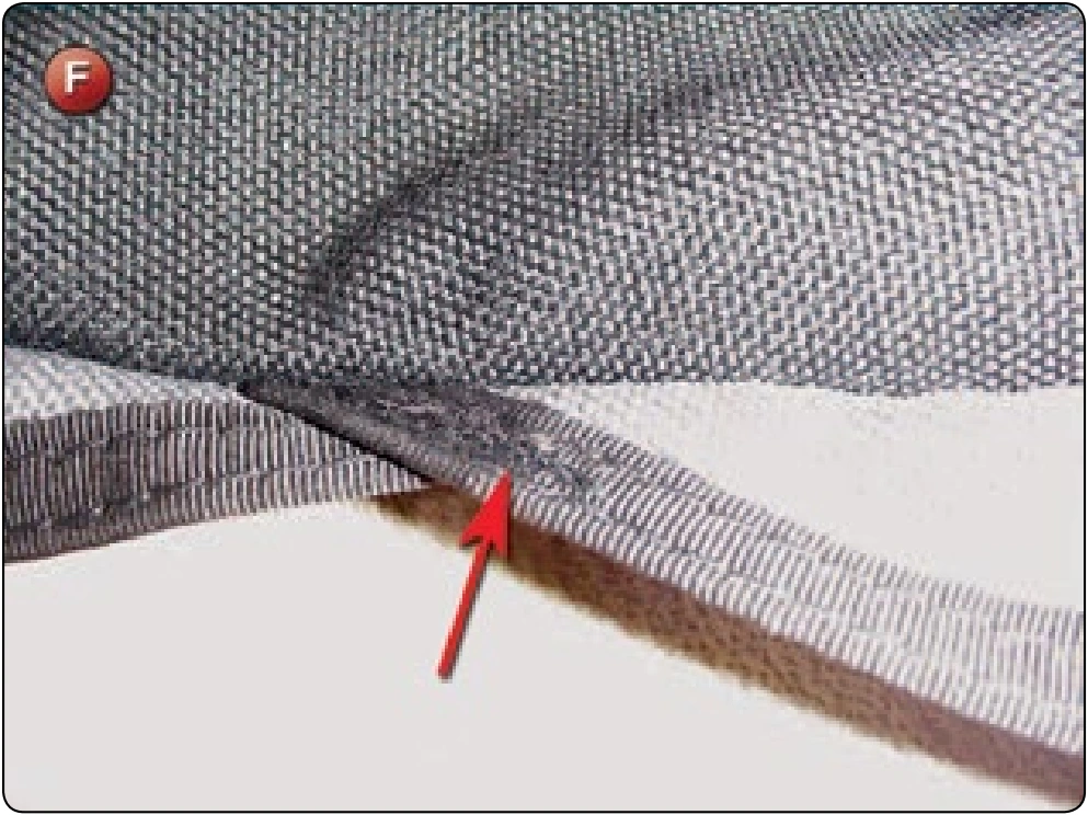 Main Container Side Flap Replacement, procedure photograph 6 (source page 7-48).