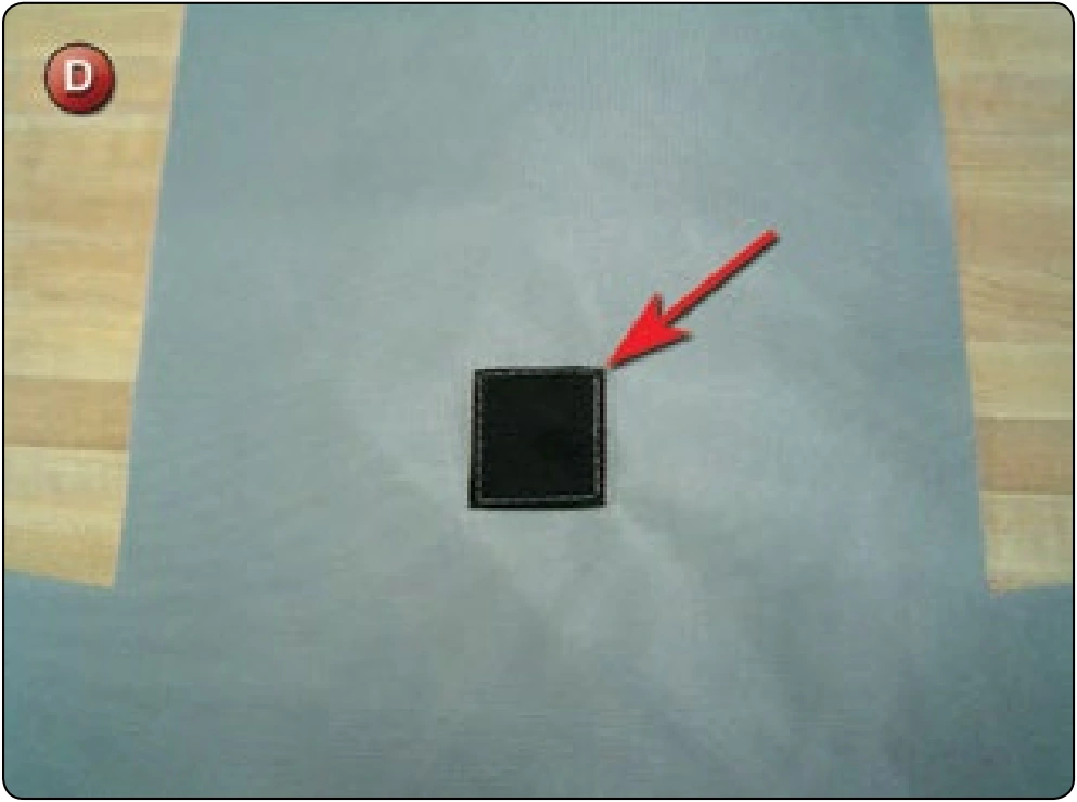 Main Deployment Bag, procedure photograph 9 (source page 7-84).