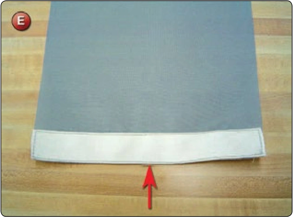 Main Deployment Bag, procedure photograph 10 (source page 7-84).
